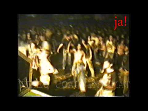 1989 HERMETICA en SATISFACTION banda soporte de PAPPO VIDEO JOAQUIN AMAT