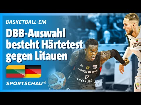 Litauen - Deutschland Highlights EuroBasket 2025 | Sportschau
