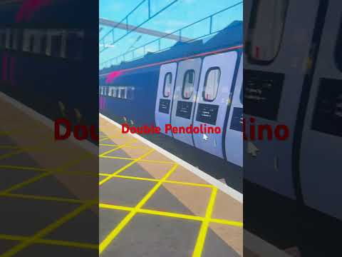 2 Pendolinos passing Water Newton #scr #stepfordcountyrailway