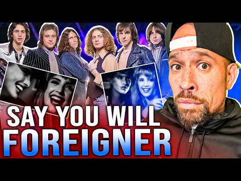 Rapper FIRST time REACTION to Foreigner - Say You Will! He NEEDS the PEACH,, again...