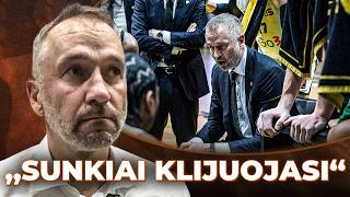 Masiulis – apie „Žalgirio” problemą ir sunkią atkarpą išgyvenantį Lo
