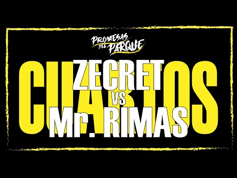 ZECRET vs Mr RIMAS  // CUARTOS // FECHA 1