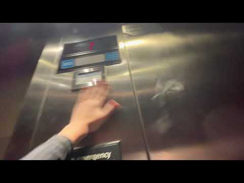 TERRIBLE Low On Oil 8 Floor Dover Hydraulic Elevators