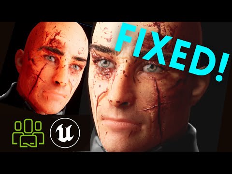 Fix CC4 Characters SSS in UE 5.1!