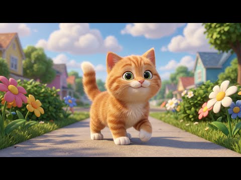 Meow Meow Kitty | Children's Songs | PitiKids