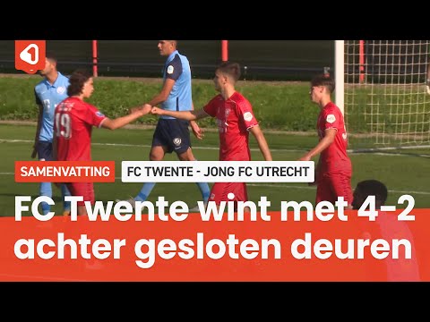 Samenvatting: FC Twente wint besloten oefenwedstrijd van Jong FC Utrecht