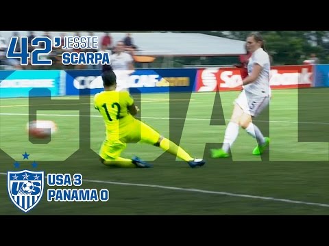 U-20 WNT vs. Panama: Jessie Scarpa Goal - Dec. 7, 2015