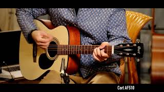 Video thumbnail for Cort AF510 VS Cort AD810 / Cort Guitar by WM SOUND Guitars 원미사운드