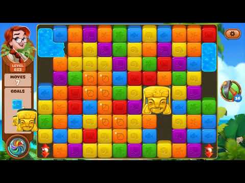 Lost Island Blast Adventure Level 653 - No Boosters