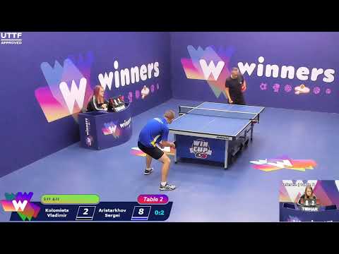 WINners CUP table 2  08.10  Kolomiets Vladimir - Aristarkhov Sergei   22:30