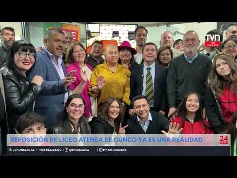 Concretan financiamiento para nuevo Liceo Atenea de Cunco