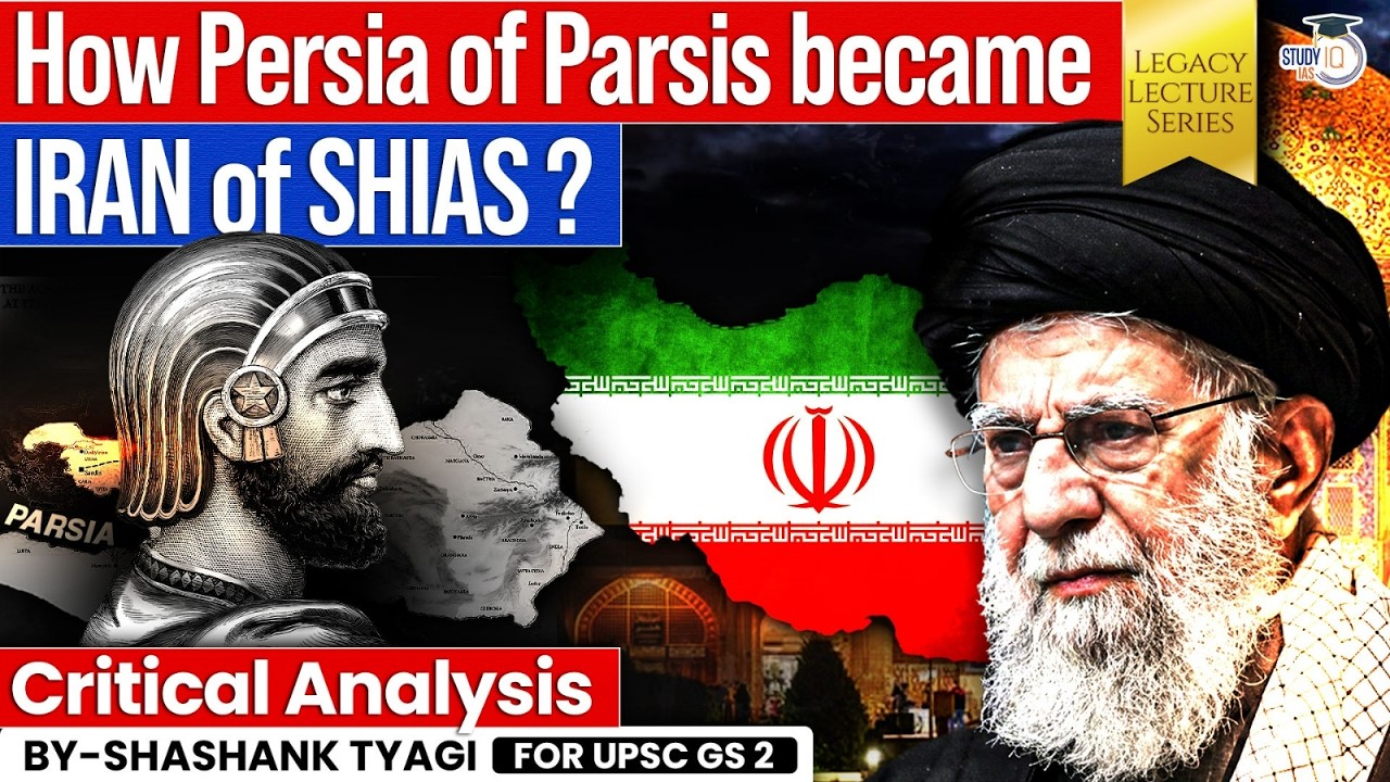 How Persia Became the Iran of Shias? | The Safavid Revolution Explained | StudyIQ IAS