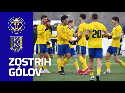 ZOSTRIH GÓLOV | MFK Zemplín Michalovce - Kolorcity Kazincbarcika SC (10.1. 2025, 2:2)