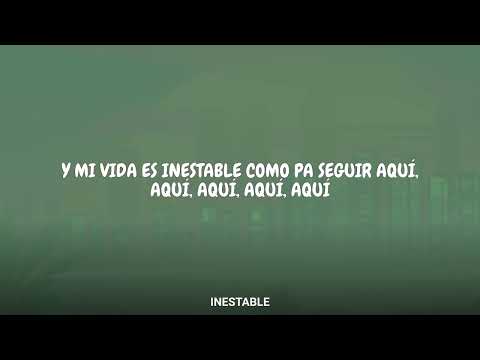 Lucho RK - INESTABLE (Lyrics)