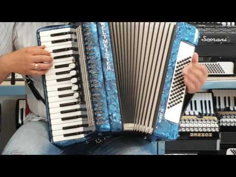 Klangprobe Akkordeon Weltmeister Achat 72