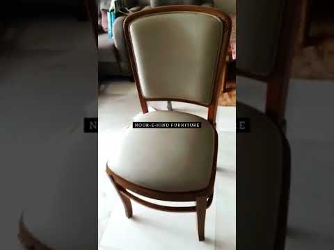 Teak wood wooden chair, finish: polished