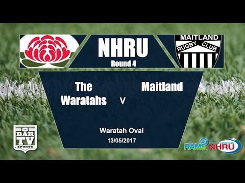 2017 RAMS NHRU Round 4 - Waratahs V Maitland