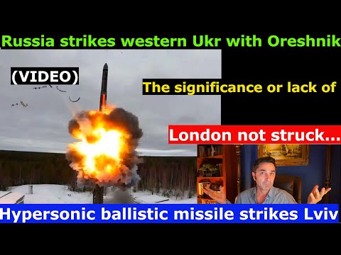RUS strikes Ukr with Oreshnik Hypersonic Missile IRBM. Why strike Ukr, US+UK seized your Oil Tanker!