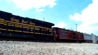 preview picture of video 'NKP 765 Through Attica Ohio, July, 21 2012'