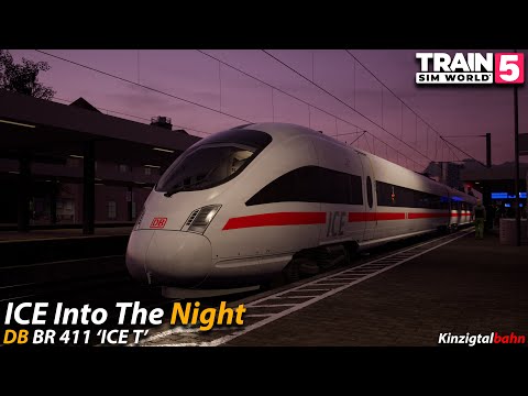 ICE Into The Night : Kinzigtalbahn : Train Sim World 5 [4K 60FPS]