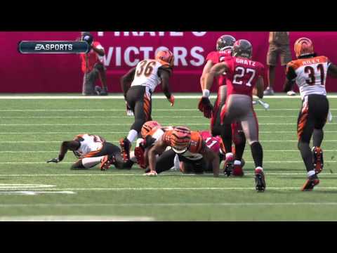 PS4 Madden NFL 16 Bengals @ Buccaneers Season 2018 Week 13 (cloud Franchise / all Madden)