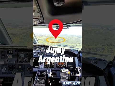 😱 ¡ATERRIZAJE IMPACTANTE en JUJUY con el B737 NG! ✈️🔥#argentina #aviation #pilot #boeing #jujuy