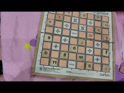 How to Play DaMath in whole numbers!