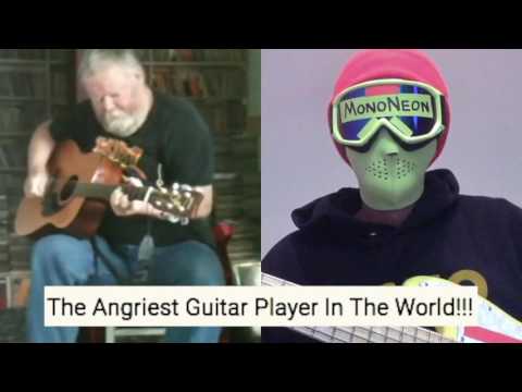 MonoNeon: The Angriest Guitar Player In The World with Bass Player!!!