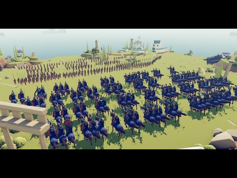 TABS | EPIC FIGHT | Cavalrys vs Halberds and Musketeers