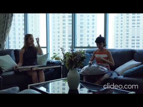 Kanun (Qanun) & handpan Duo, nazgol Rashidazari