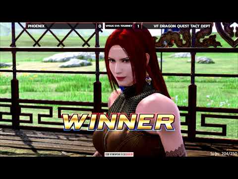 VF5US @ Japanese 5v5 New Years Tourney - Phoenix vs VF Dragon Quest