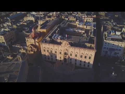 VALLETTA   4K   Valletta 2018 European Capital of Culture