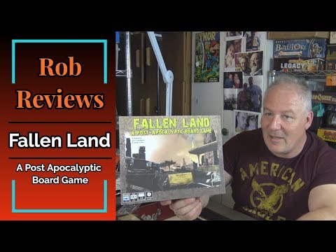 Rob Reviews - Fallen Land: A Post Apocalyptic Board Game