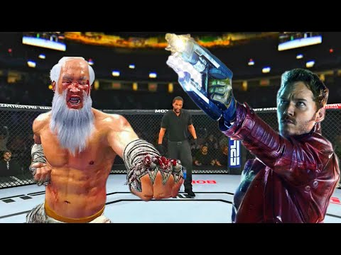 Old Bruce Lee vs. Peter Quill - EA Sports UFC 4