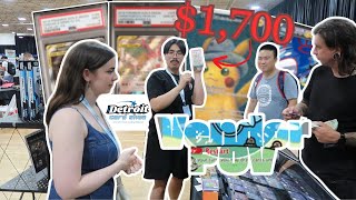 MASSIVE all CASH Deal at the Detroit Card Show l Pokémon Vendor POV
