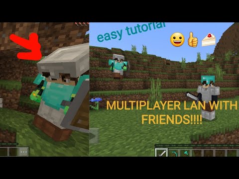 How to play lan multiplayer with friends in Minecraft | By Jordan | Malayalam
