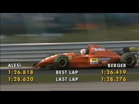 Ferrari 412 T2 V12 SOUND | 1995 Italian Grand Prix