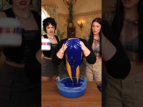 Shine Bright Again! 🌊 Blue Hair Mask for Blonde & Bleached Hair#BlueHairMask #haircare