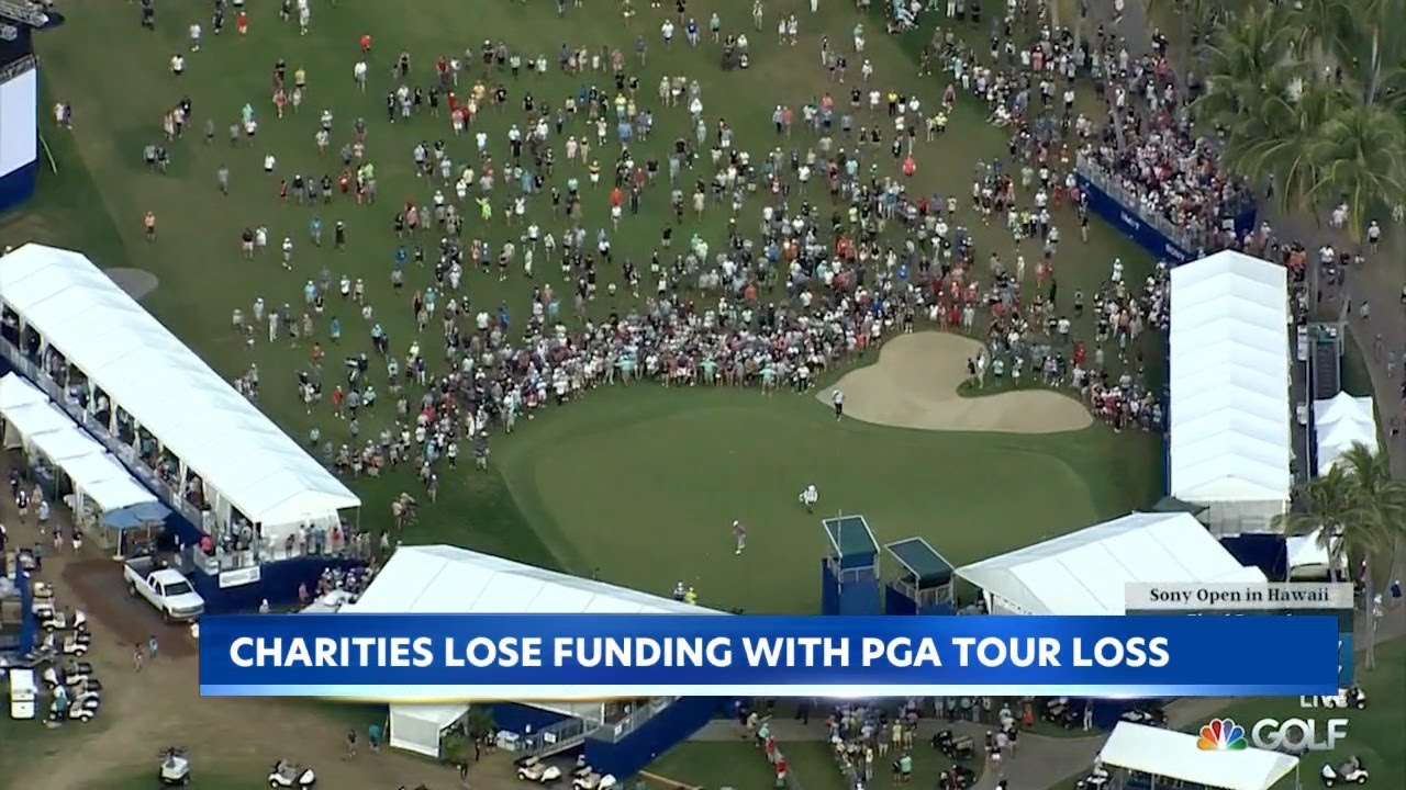 Charities face funding uncertainty with absence of PGA Tour events in Hawaii