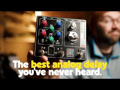 The best analog delay pedal you've never heard.