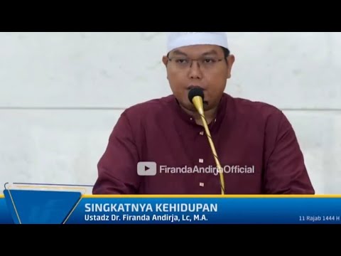 "singkatnya kehidupan"                                         ~Ustadz Dr. Firanda Andirja lc M.A~