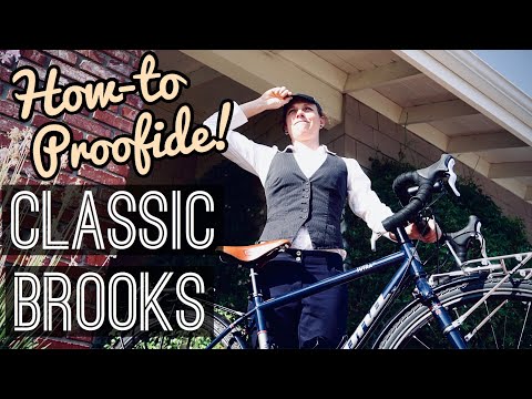 Brooks Saddle Care - How to Proofide Your Leather Saddle in Style!
