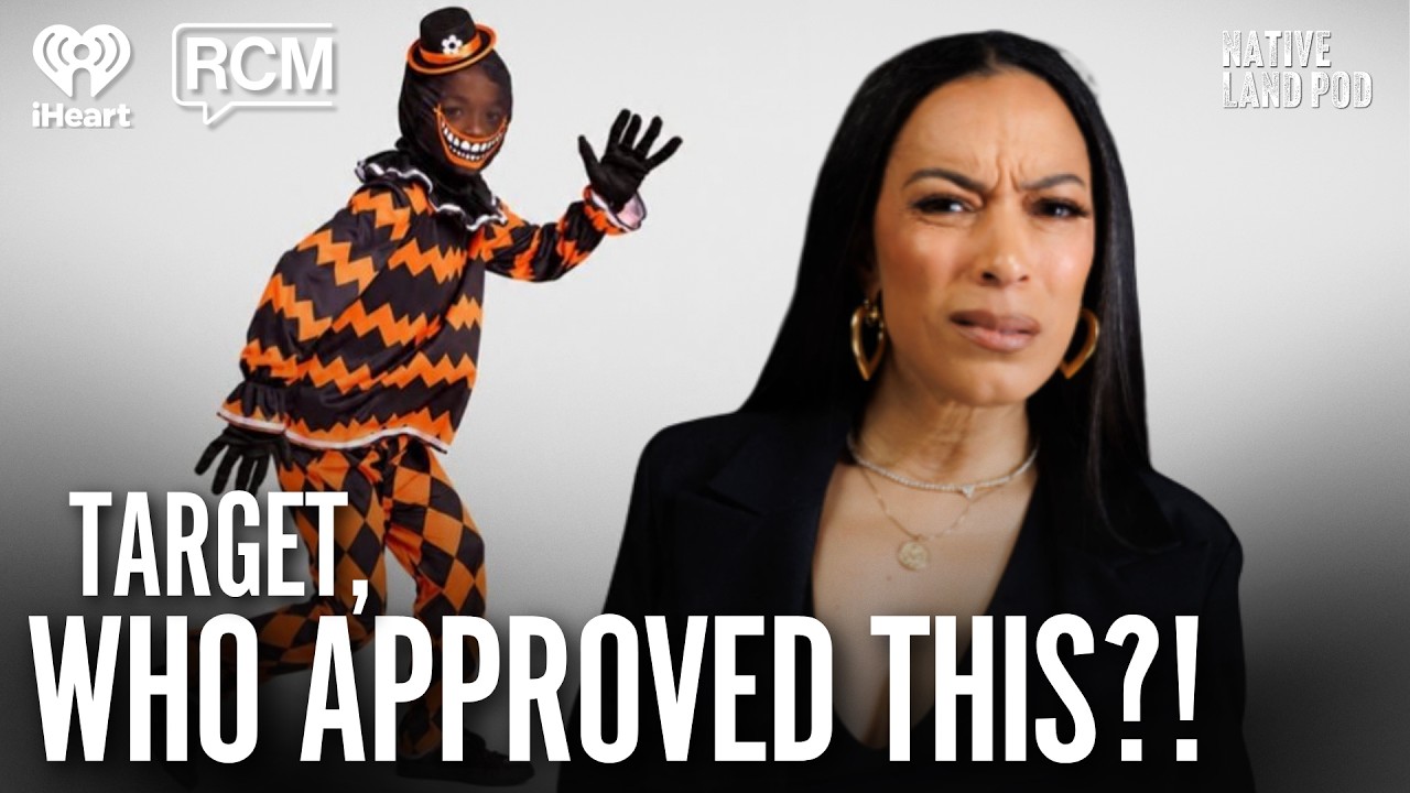 Angela Rye Loses It Over Racist Target Costume | Native Land Pod
