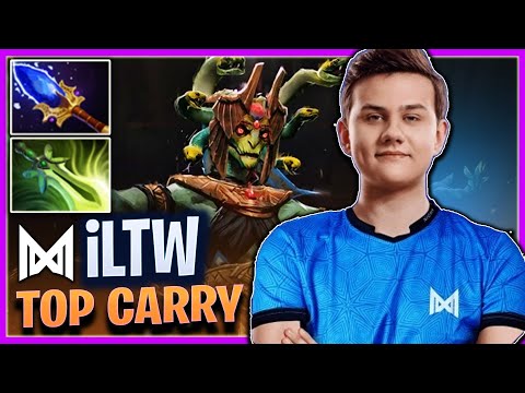 Nigma.iLTW - MEDUSA Aghanim VS Misery [Legion Commander] | дота 2 геймплей