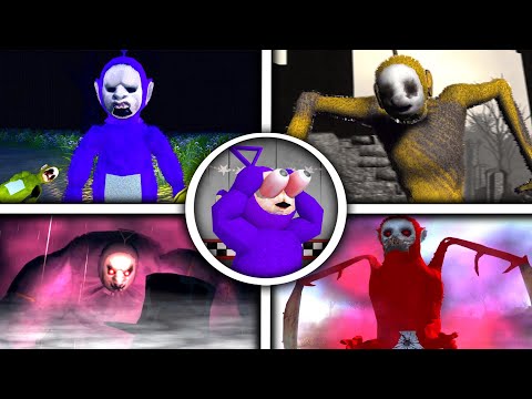 ESCAPE FROM SLENDYTUBBIES! | Tinky Winky Plays: Slendytubbies 3 FULL GAME