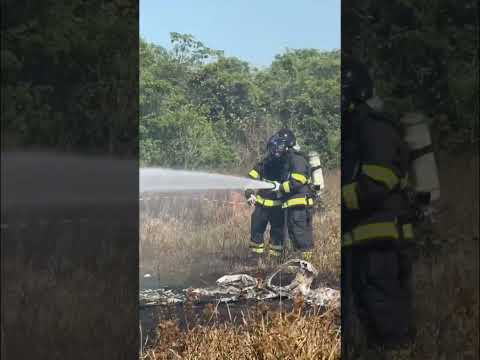 Três pessoas morrem em queda de avião no interior de Mato Grosso