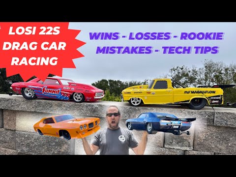 Losi 22s drag car // Just starting out? I lost BAD and learned a lot!