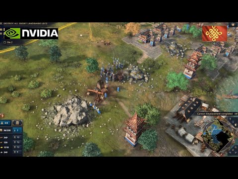 Age of Empires 4 - 1v1 Chinese vs Ottomans Fast Win | Multiplayer Gameplay