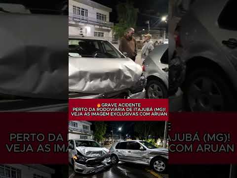 😱 Grave Acidente em Itajubá MG | Imagens Exclusivas 🚗💥