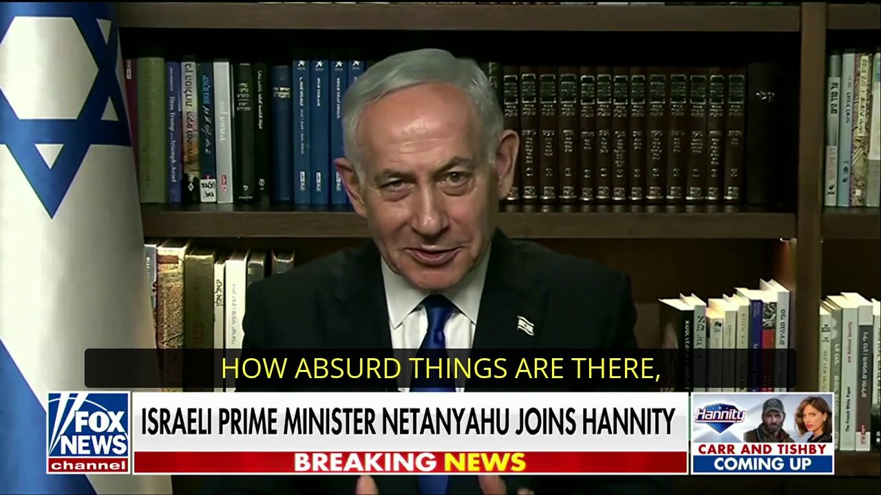 PM Netanyahu to Sean Hannity on Fox News
